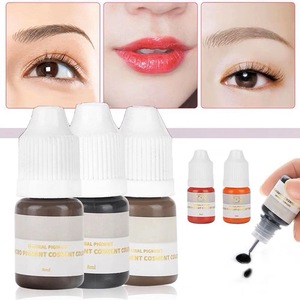 หมึกไมโครเบลดดิ้งวีแกน 8 มล. สีสำหรับสักคิ้วปาก PMU สำหรับเครื่องมือแต่งหน้าถาวร - Product Image 2