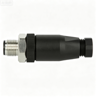 Nouveau connecteur mâle M12 à 4 broches pour contrôle industriel, courant élevé, haute tension, 6028359 STE-1204-GN, prise droite câblable sur site