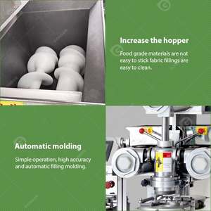 Máquina Eléctrica Industrial Pequeña para Hacer Kibbeh Árabe, Galletas Formaticas, Mochi y Tamales - Product Image 3