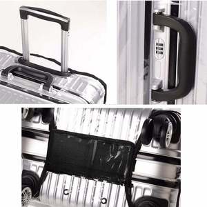 OEM & ODM Silk-screen printing Eco-friendly waterproof Transparent Clear PVC Storage <b>Bags</b> Transparent Luggage Cover polyester - Product Image 3
