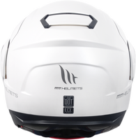 Casque modulaire intégral unisexe MTHELMETS CE/ABS pour la course et le tourisme en moto, fermeture rapide, nouveau modèle ATOM SV
