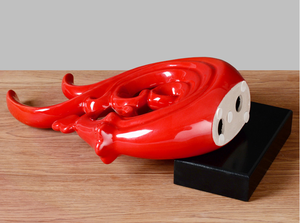 2023 Ceramic Fire <span class=keywords><strong>Phoenix</strong></span> mobile TV creativo decorazione moderna portico Wine <span class=keywords><strong>Phoenix</strong></span> Statue Cabinet Decoration - Product Image 6