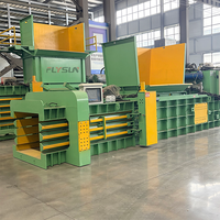 Prensa Horizontal de Bajo Precio para Botellas de Plástico, Compactadora Hidráulica Horizontal de Algodón, Máquina Automática de Compactación de Residuos