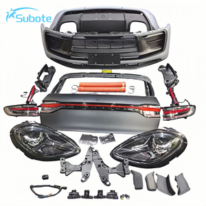 Kit carrosserie de haute qualité pour Porsche Macan 95B, mise à niveau 95B.3, pare-chocs avant et arrière, couvercle de coffre, phares LED, feux arrière, couvercle de coffre - Product Image 1