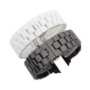 Bracelet de remplacement Betterconn en céramique lisse pour montre sport, série 9/8/7/6/SE/<span class=keywords><strong>5</strong></span>/4/3, boucle à ardillon, largeur de bande 12 mm pour montre - Product Image 4