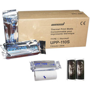 Film médical noir blanc papier d'impression vidéo 110s papier thermique ultrasons UPP110S type 1 110X20M - Product Image 2