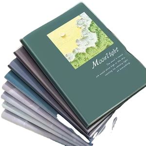 Carnet de notes en papier avec couverture en caoutchouc A5 B5, fournitures de bureau pour étudiants, cahiers scolaires, papeterie - Product Image 1