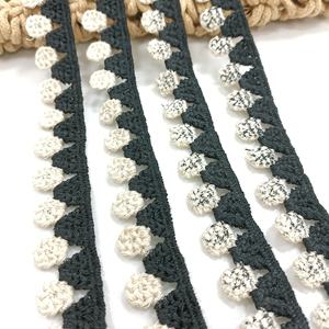 Tela de encaje guipur negro con bordado floral para velo de novia, accesorios de costura para ropa. - Product Image 4