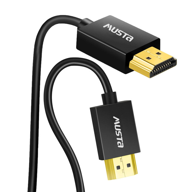 High Quality HDMI 2.0 Cable Flexible&Slim 4k HDMI Cable Soft&Ultra-Thin Male to Male HDMI Cable Support 4K@60Hz 2160P 1080P