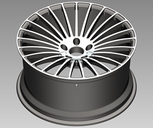 A6061 Bánh Xe Một Mảnh Giả Mạo Phong Cách Phổ Biến 22 Inch - Product Image 5