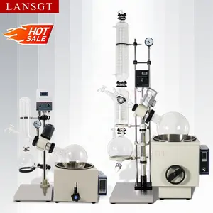Manual Lift Efficient and Gentle Removal of Solvents Rotary Evaporator with Oil Bath