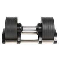 Vente en gros 24kg 40kg Ensembles d'haltères ajustables Poids réglable pour équipement de gymnastique Fitness