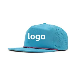 Tùy Chỉnh Melin Lưới Coronado Gạch Hydro Snapback Hat Cao Su PVC Logo Với Sợi Dây Thừng Mũ Bóng Chày Gorras Chất Lượng Cao Cho Nam Giới Mũ Nón