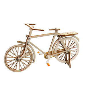 Penjualan paling laris mainan pembelajaran kayu sains Diy Model sepeda kayu 3D batang mainan pendidikan sains untuk anak-anak. - Product Image 2