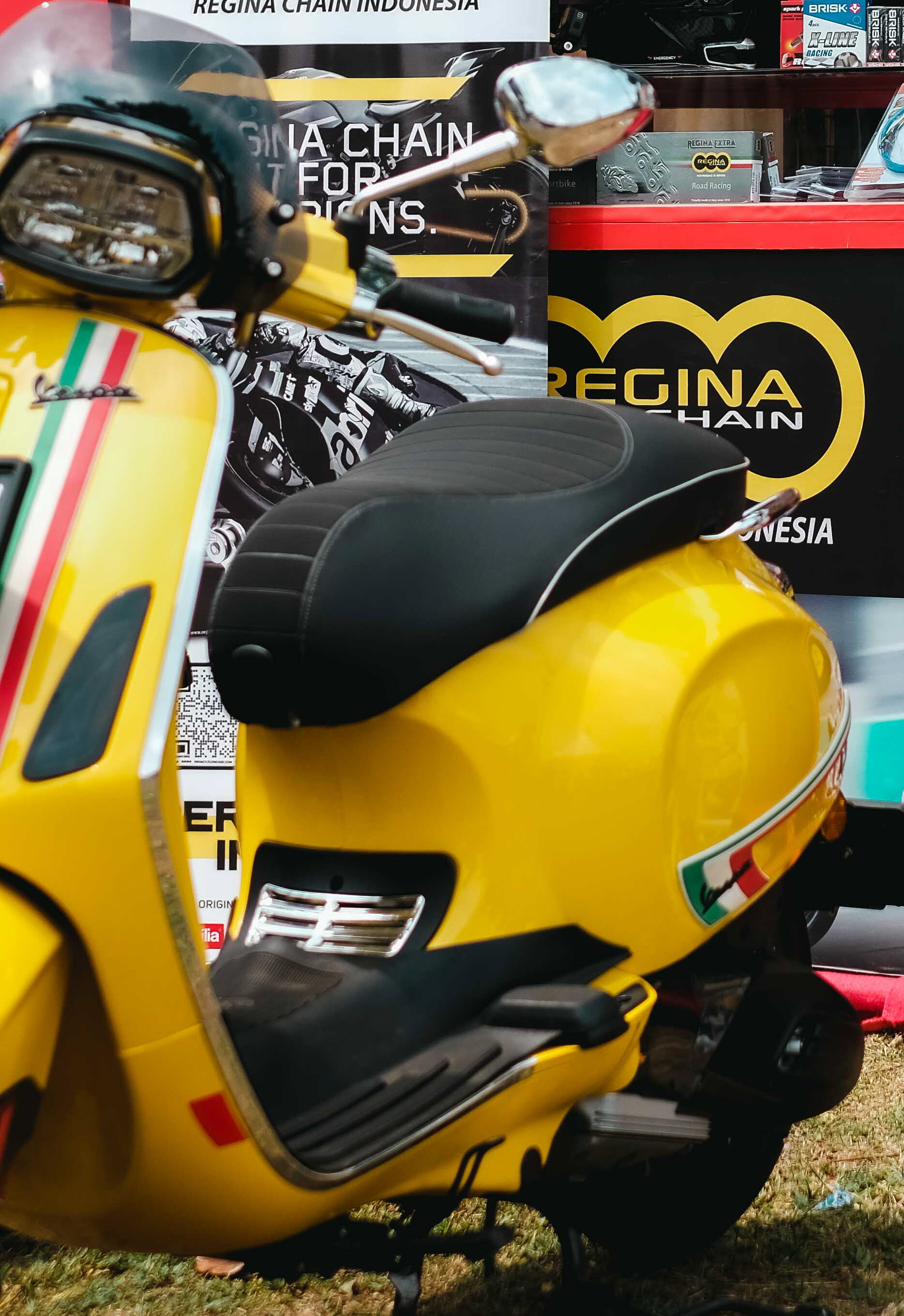カスタムスポーツソフトシートクッションPiaggio Vespa Sprint