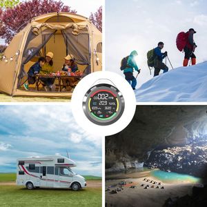 Detector de monóxido de carbono e oxigênio negativo ambiental multifuncional de alta qualidade testador de íons negativos - Product Image 2