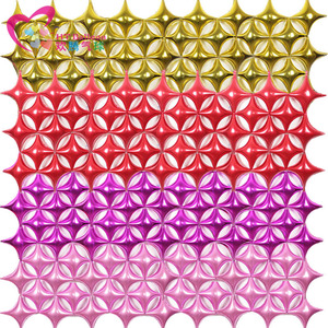 HT <b>Balloon</b> 10-Inch Four-Pointed Star Aluminum Foil <b>Balloons</b> Star-Shaped Wedding Party <b>Decorations</b> - Product Image 2