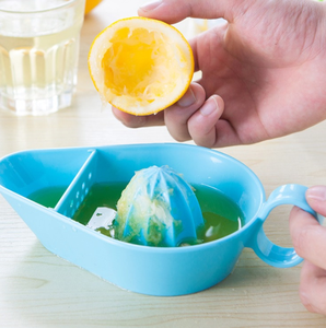Presse-agrumes manuel en plastique pour jus d'orange, citron, citron vert, avec poignée de bol et bec verseur - Product Image 6