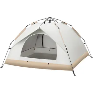 Tentes de cloche de cabine en toile professionnelle imperméable 4 saisons, gonflage de luxe, tente de pique-nique de Camping - Product Image 1