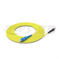 Cordon de brassage fibre optique monomode SC ST OM3 OM4 2.0mm 3.0mm LSZH certifié ISO9001/CE/RoHS avec garantie 1 an