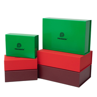 Kraft brun recyclé Artcard boîte-cadeau en carton de luxe emballage de commerce électronique bijoux personnalisés boîte en papier de bonbons feuille spécifications