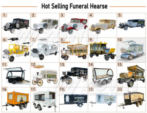 Cercueilier rétro blanc pur, limousines funéraires classiques modernes et cercueiliers, cercueiliers et véhicules funéraires, cercueiliers en promotion - Product Image 6