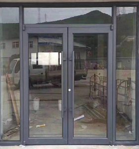 Nhà máy giá rẻ giá bão bằng chứng cửa sổ cửa sổ đôi tráng men có thể điều chỉnh tác động nhôm cửa sổ Bản lề cửa sổ - Product Image 2