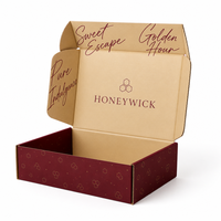 Cajas de Envío Plegables de Color Personalizadas, Cajas de Cartón Reciclables para Empaque de Ropa con Logotipo
