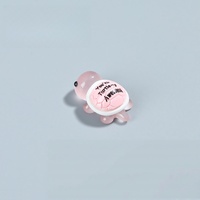 Accessoires en résine Kawaii avec impression de lettres, tortue lumineuse, pendentif animal en résine, breloques tortue en résine qui brillent dans le noir pour la décoration