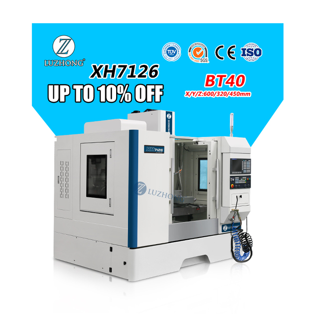 Vertical Petite Fraiseuse Cnc Centro De Maquinado  XH7126  Cnc Milling Machine Metal Cutting Machinery