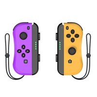 Manettes gauche et droite pour OLED/Lite/Pro, sans fil BT, moteur de vibration RGB, gyroscope six axes, volant de jeu