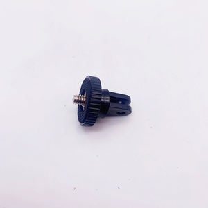 Placa adaptadora de accesorios de zapata caliente con espaciador de tornillo roscado de 1/4 para cámaras de acción GoPro, <span class=keywords><strong>DJI</strong></span>, Insta360 - Product Image 1