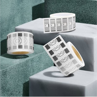 Etiqueta Adhesiva RFID de Tamaño Personalizado 45*30mm, Chip Impinj M730, Etiqueta Pasiva de 860~960 MHz, Etiqueta UHF RFID