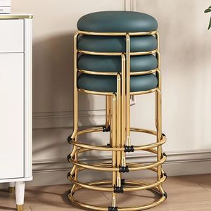 Light Luxury Home <b>Small</b> Bench Net Red Simple Round Stool Living Room <b>Small</b> Nordic Table Stool Creativity Home Furniture Modern - Product Image 6
