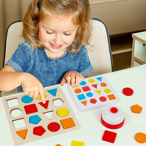 Rompecabezas de Madera Montessori Sky para el Desarrollo del Pensamiento Lógico Infantil, Juego Educativo de Combinación de Formas, Certificado EN71, para Niños de <span class=keywords><strong>5</strong></span> a 7 <span class=keywords><strong>Años</strong></span> - Product Image 3