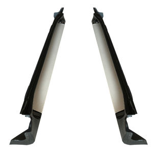 Marchepieds latéraux en alliage d'aluminium JOESHIER, luxe et tout-terrain, pour PRADO FJ150 2008-2020, noir brillant - Product Image 2