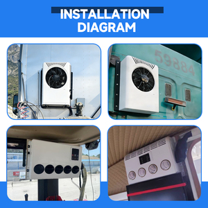 Aire Acondicionado de Estacionamiento Eléctrico Mini de 12V 24V CC <span class=keywords><strong>para</strong></span> Camiones Pesados y <span class=keywords><strong>Furgonetas</strong></span> - Directo de Fábrica - Product Image 6