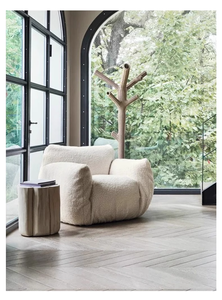 Poltrona Singola Samyam <span class=keywords><strong>Molto</strong></span> Morbida e Confortevole, Divano di Lusso Esclusivo in Colore Blu - Product Image 2