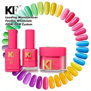 Système de poudre à tremper 3 en 1 à séchage rapide, compatible avec le vernis gel et la laque à ongles, marque privée OEM, kit de nail art pour salon - Product Image 4