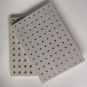 Plaques <span class=keywords><strong>de</strong></span> plafond en plâtre perforées <span class=keywords><strong>de</strong></span> 12 mm et 15 mm, panneaux acoustiques, isolation phonique, matériaux <span class=keywords><strong>de</strong></span> construction - Product Image 5