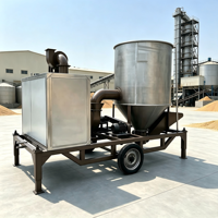 Séchoir à grains domestique compact avec moteur, capacité 2000 kg, écologique, facile à utiliser et au design compact, 380V