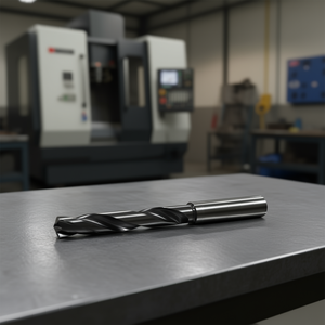 Carbide <b>Drill</b> Bit TA1046 6 Guide Pads Optimized Core Coated for Machine Tools - Product Image 3