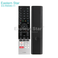 Télécommande de haute qualité ES-RM080-11 CT-95028 compatible avec les téléviseurs intelligents Toshiba Android LED LCD tous modèles