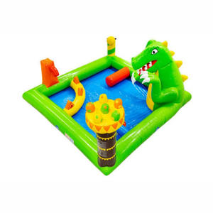 Toboggan aquatique gonflable géant OEM pour parc aquatique ouvert, idéal pour les événements et festivals d'été pour enfants – Collection Monde des Dinosaures - Product Image 6