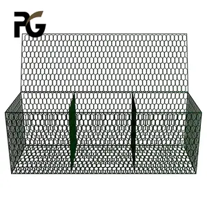 Precio barato de fábrica 2x1x1 Malla de alambre hexagonal Gabion Basket Stone Cage