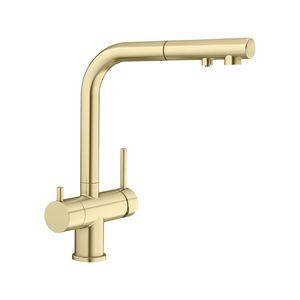 Кран кухонный трехсторонний из нержавеющей стали - Product Image 2
