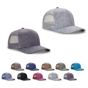 Casquette Trucker Style 112 2026, Casquette de Baseball en Coton 100% à 6 Panneaux avec Logo Brodé Personnalisé de Haute Qualité, Casquette en Maille Unie, Casquettes Trucker - Product Image 1