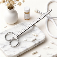 Ciseaux médicaux VIC 7/6/4 pouces, entièrement en acier inoxydable, à pointe arrondie, pouvant être désinfectés, pour les premiers secours, les infirmières et les traumatologues