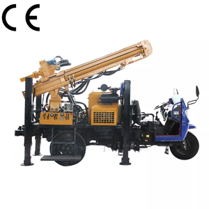 เครื่องเจาะหินแบบหมุนไฮดรอลิกแท่นขุดเจาะหลุมแบบติดตั้งบนรถสามล้อ - Product Image 6