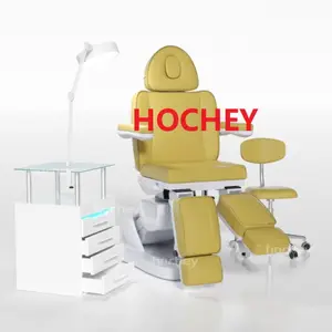 Hochey hot sale medical CE Approved Hotsale Black Color 5 Motors Electric Rotating massage Bed For Beauty Salon